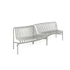 HAY - Havebænk - Palissade Park Dining Bench - In/Out - Starter - Lysegrå / Sky Grey (2 bænke)