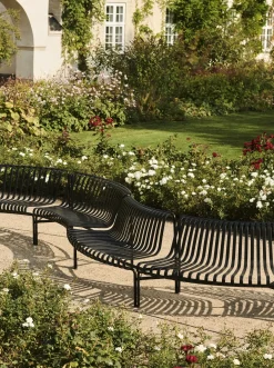 HAY - Havebænk - Palissade Park Dining Bench - In/Out - Starter - Lysegrå / Sky Grey (2 bænke)