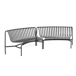 HAY - Havebænk Park - Palissade Park Dining Bench - In - Starter - Anthracite (2 bænke)