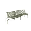 HAY - Havebænk Park - Palissade Park Dining Bench - In/Out - Starter - Oliven (2 bænke)
