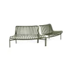 HAY - Havebænk Park - Palissade Park Dining Bench - 2xOut - Starter - Oliven (2 bænke)