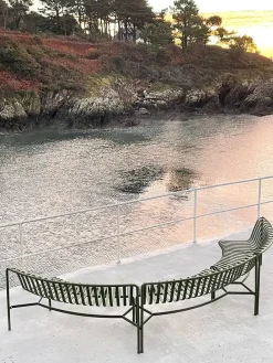 HAY - Havebænk Park - Palissade Park Dining Bench - 2xOut - Starter - Oliven (2 bænke)