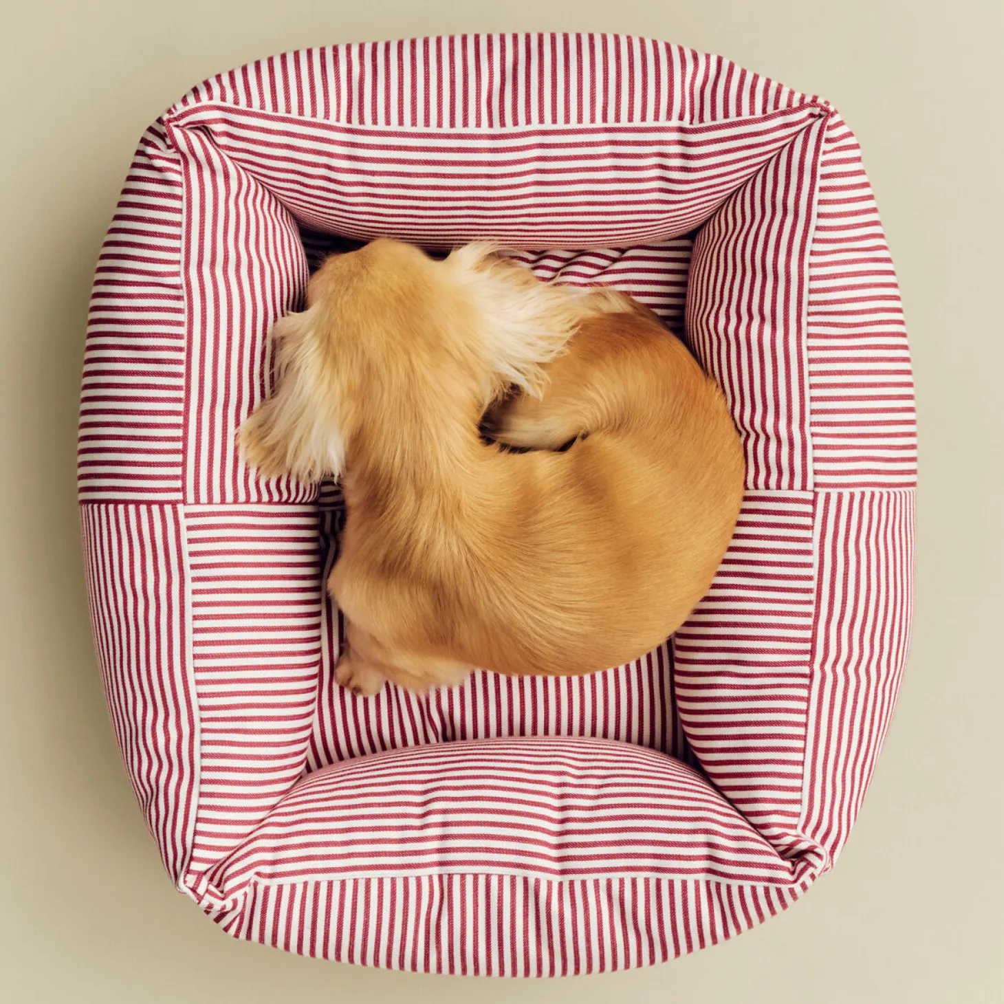 Hay - HAY Dogs Bed Zip - Large - Blå/Hvid