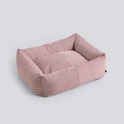 Hay - HAY Dogs Bed Zip - Medium - Rød/Hvid