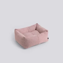 Hay - HAY Dogs Bed Zip - X-small - Rød/Hvid