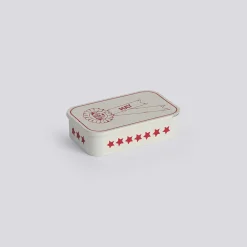 Hay - HAY Dogs Treat Tin - Small - Rød/hvid