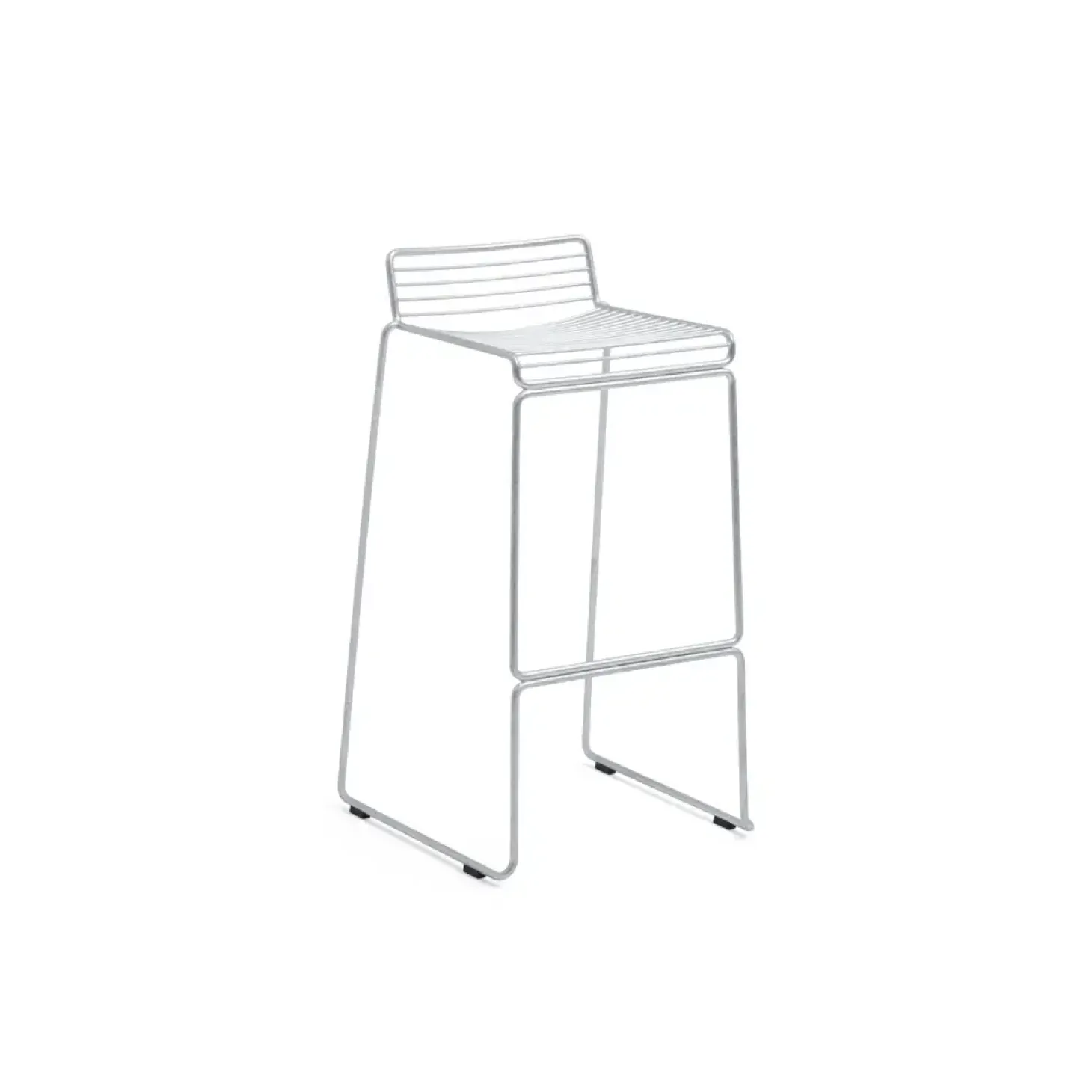 HAY - Hee barstol - Hot galvaniseret - Høj model
