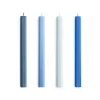 Hay - Hexagon Candle - Blues, Set of 4