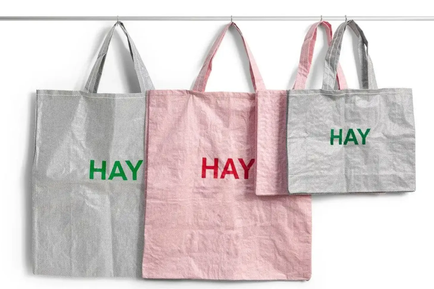 HAY - Indkøbstaske - Candy Mono Bag - Medium - Lys Pink
