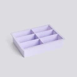 HAY - Isterningebakke - Ice Cube Tray - 6 Stick Cubes - XX-Large - Lilla