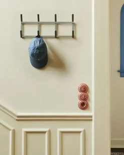 Hay - Knagerække - Tape Coat Rack - Small - Metal grå - 49x22 cm