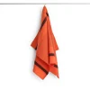 Hay - Linear Tea Towel - W52 x L80 - Warm Red - Warm red - 219