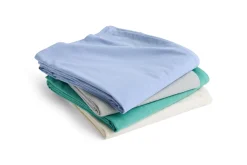 Hay - Linen Bedspread - 240 x 260 - Emerald Green - Emerald green - 3349