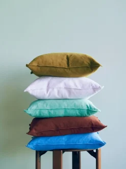 Hay - Linen Cushion - 50x50 - Lavender - Lavender - 829