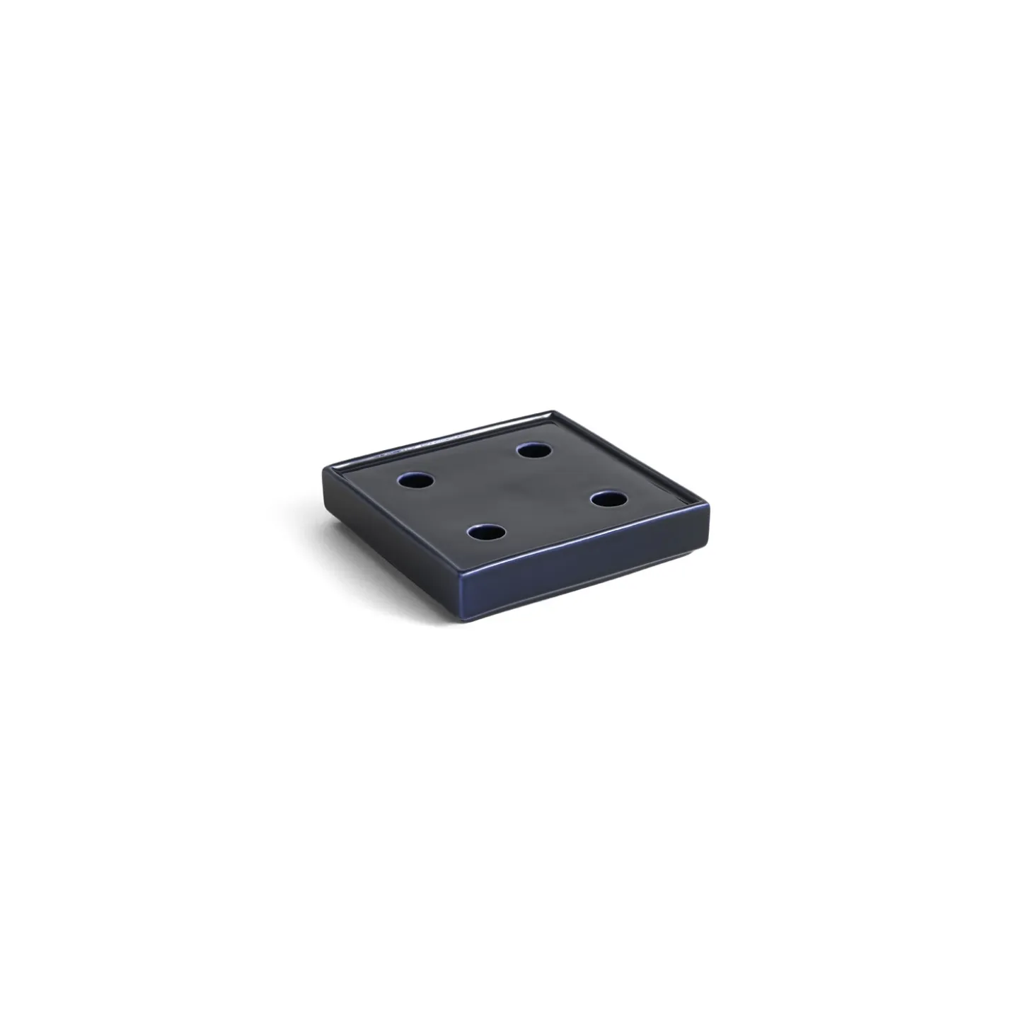 Hay - Lysestage - Mattone Candleholder - Large - Dark Blue