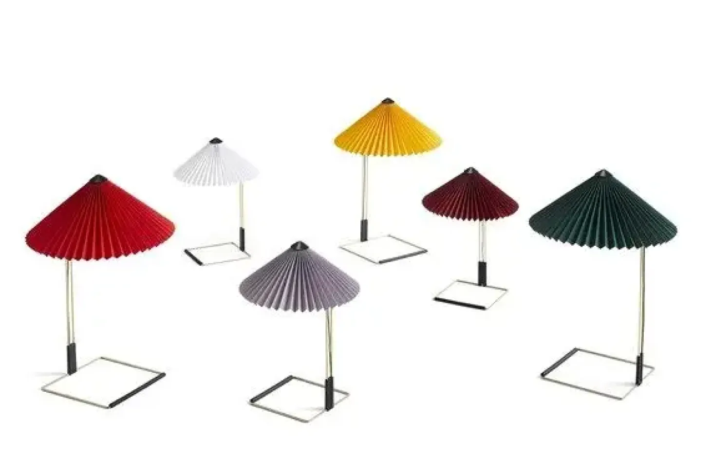 HAY - Matin bordlampe - lavendel skærm (small)