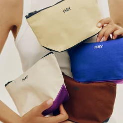 Hay - Multi Pouch - Medium - Gul multi