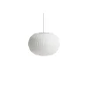 HAY - Nelson Angled Sphere Bubble pendant - Small - Off white