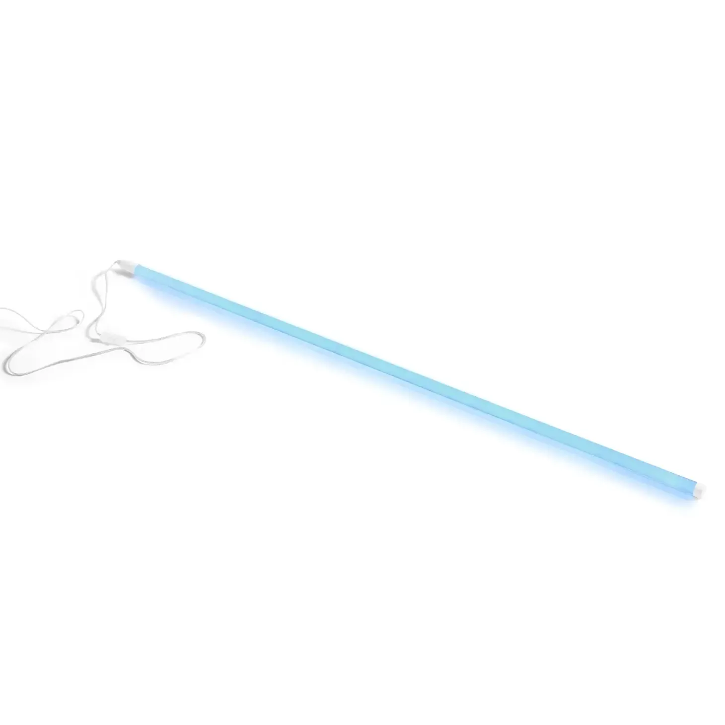 HAY - Neon Tube LED - Blå - Neonrør med blåt lys - 150 cm