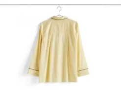 HAY - Outline Pyjama - Langærmet Shirt - M/L - Soft Yellow