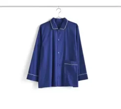 HAY - Outline Pyjama - Langærmet Shirt - M/L - Vivid Blue