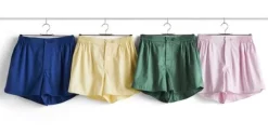 HAY - Outline Pyjama - Shorts - S/M - Vivid Blue
