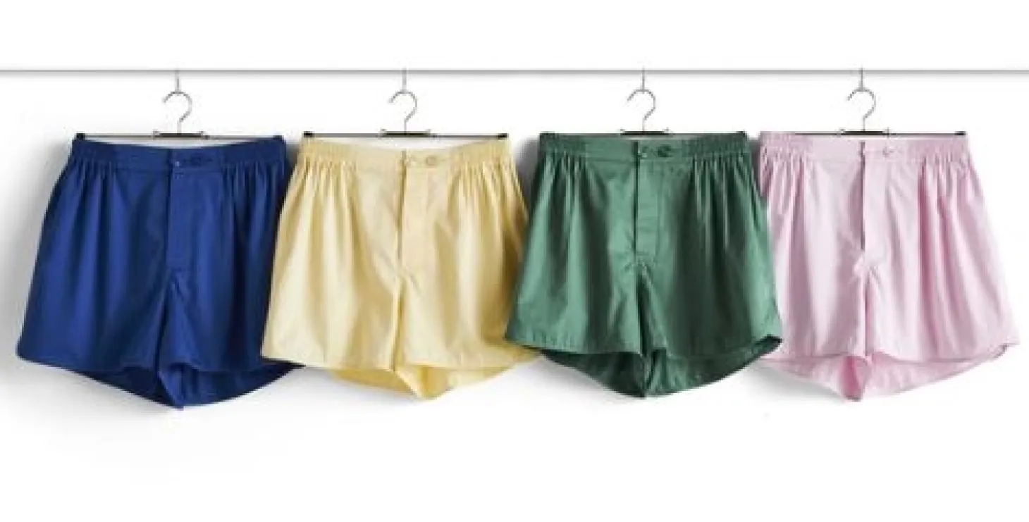 HAY - Outline Pyjama - Shorts - S/M - Vivid Blue