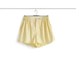 HAY - Outline Pyjama - Shorts - S/M - Soft Yellow