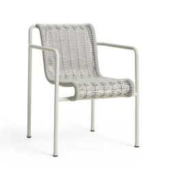 Hay - Palissade Cord Dining Armchair - Sky grey