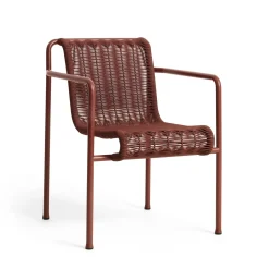 Hay - Palissade Cord Dining Armchair - Iron red - Rød havestol
