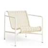 Hay - Palissade Cord Lounge Chair Low - Cream white