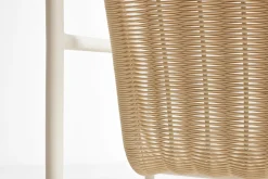 Hay - Palissade Cord Lounge Chair Low - Cream white