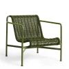 Hay - Palissade Cord Lounge Chair Low - Olive