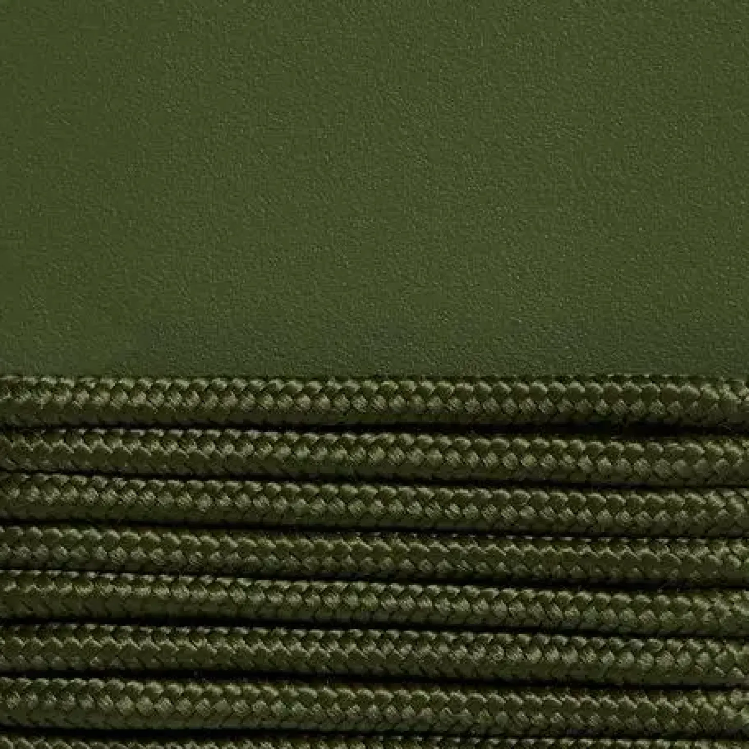 Hay - Palissade Cord Lounge Chair Low - Olive