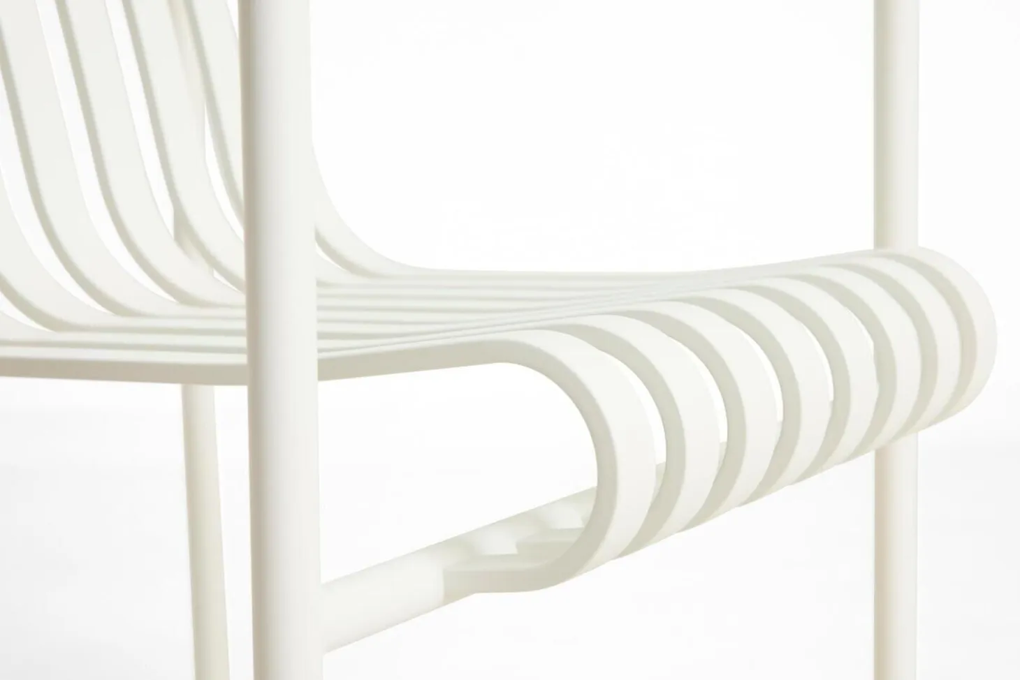 Hay - Palissade Dining Armchair - Cream white - Hvid