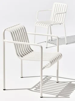 Hay - Palissade Dining Armchair - Cream white - Hvid