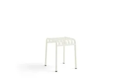 Hay - Palissade haveskammel - Stool - Cream white - hvid