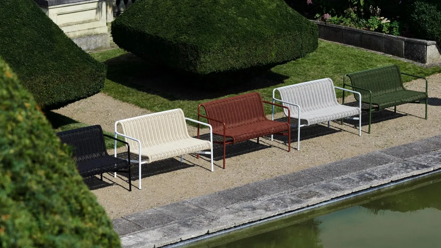Hay - Palissade Lounge Sofa - Cream white - Hvid