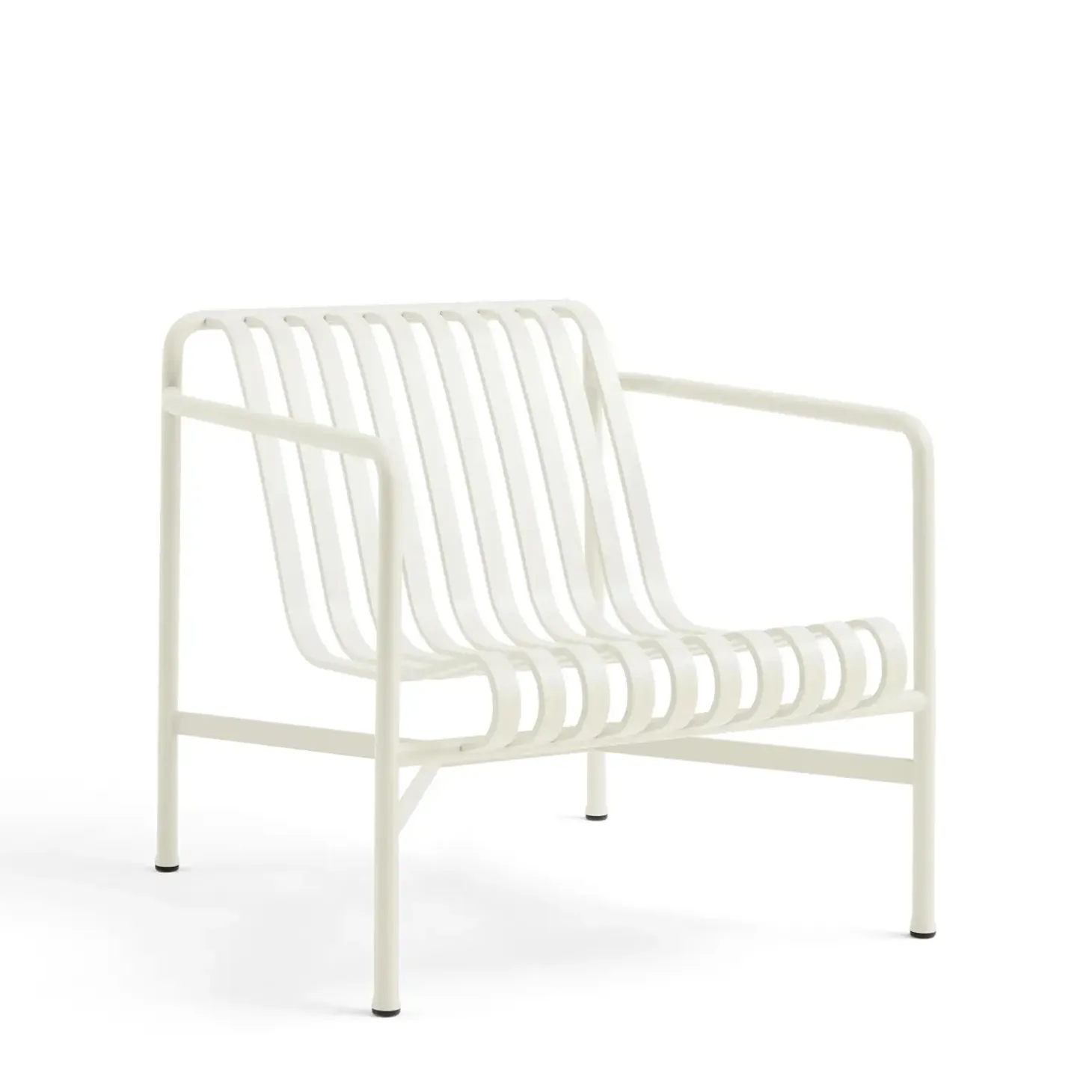 Hay - Palissade Loungestol Low - Cream white - Hvid