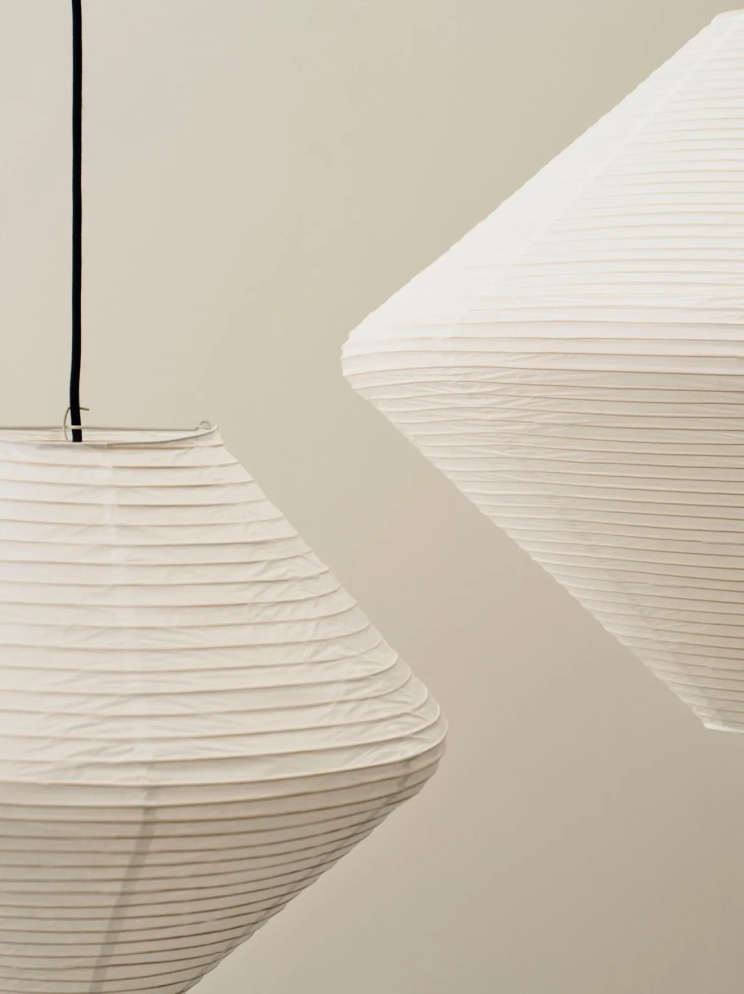 Hay - Paper Shade Diamond - Classic white - Ø80 cm