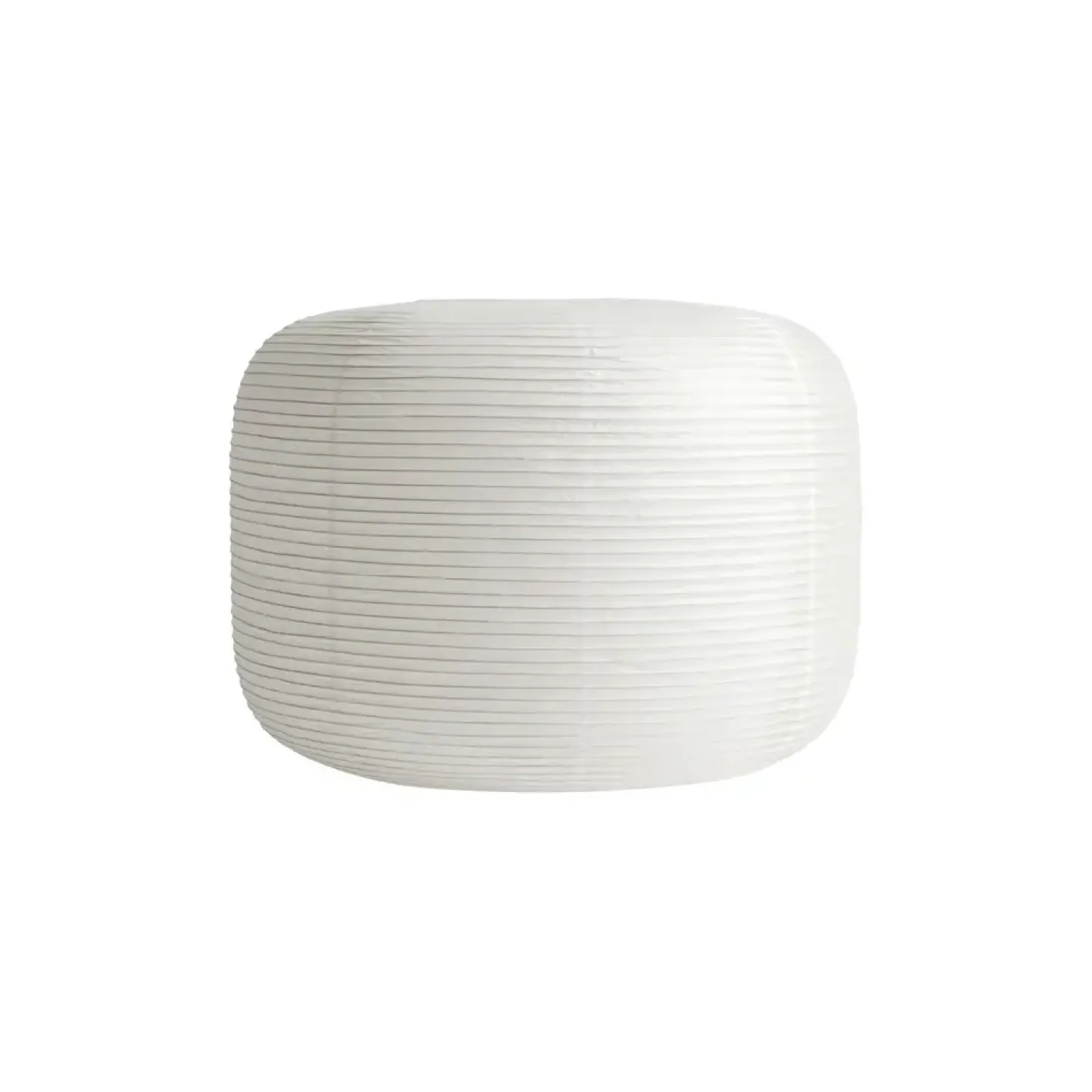 HAY - Paper Shade-Donut - Lampeskærm/papir - Ø80 - Hvid