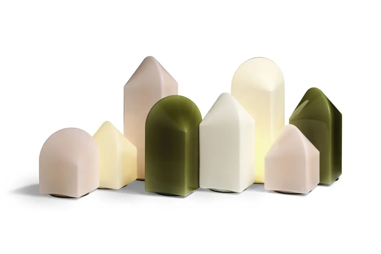 Hay - Parade Portable Lamp - Blush Pink - 24 cm