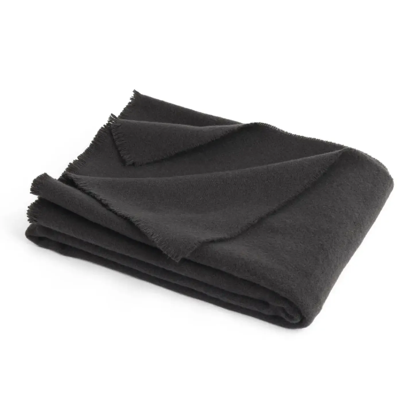 Hay - Plaid - Mono Throw - Charcoal