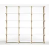 Hay - Reol - Woody High nature/white - natur/hvid reol med 15 hylder