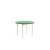 Hay - Rundt Bord Ø 105 cm - Two-Colour - Mintgrøn med creme hvide ben