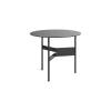 Hay - Sofabord - Shim Coffee Table - Sort - Ø54 cm
