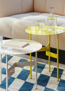 Hay - Sofabord - Shim Coffee Table - Gul / Custard - Ø45 cm