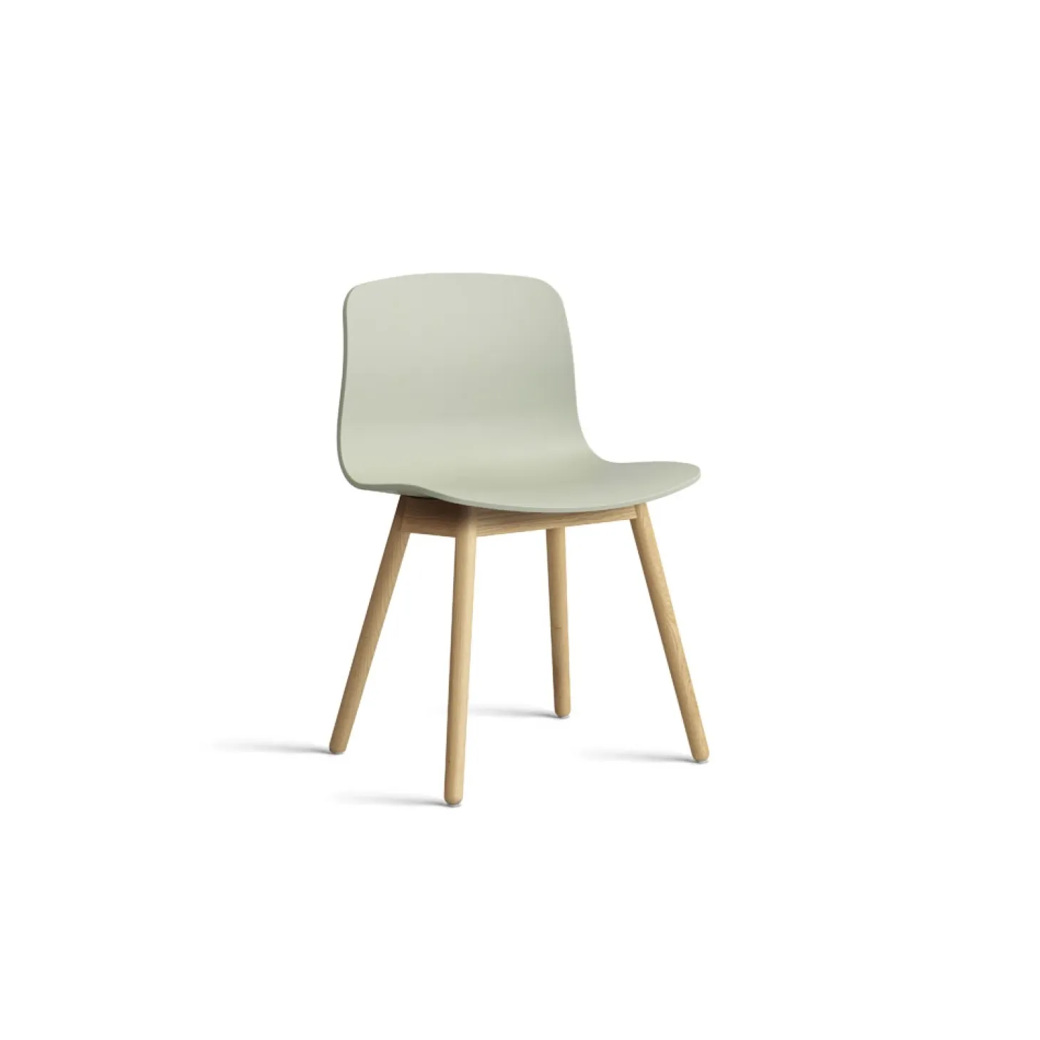 Hay - Spisebordsstol - AAC 12 - About a chair - Pastel Green 2.0 - Ben: eg/vandbaseret lak