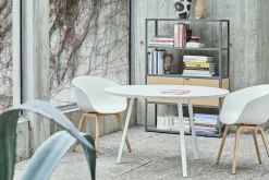 Hay - Spisebordsstol - AAC 22 - About a Chair - Hvid 2.0 - Ben: eg/vandbaseret lak