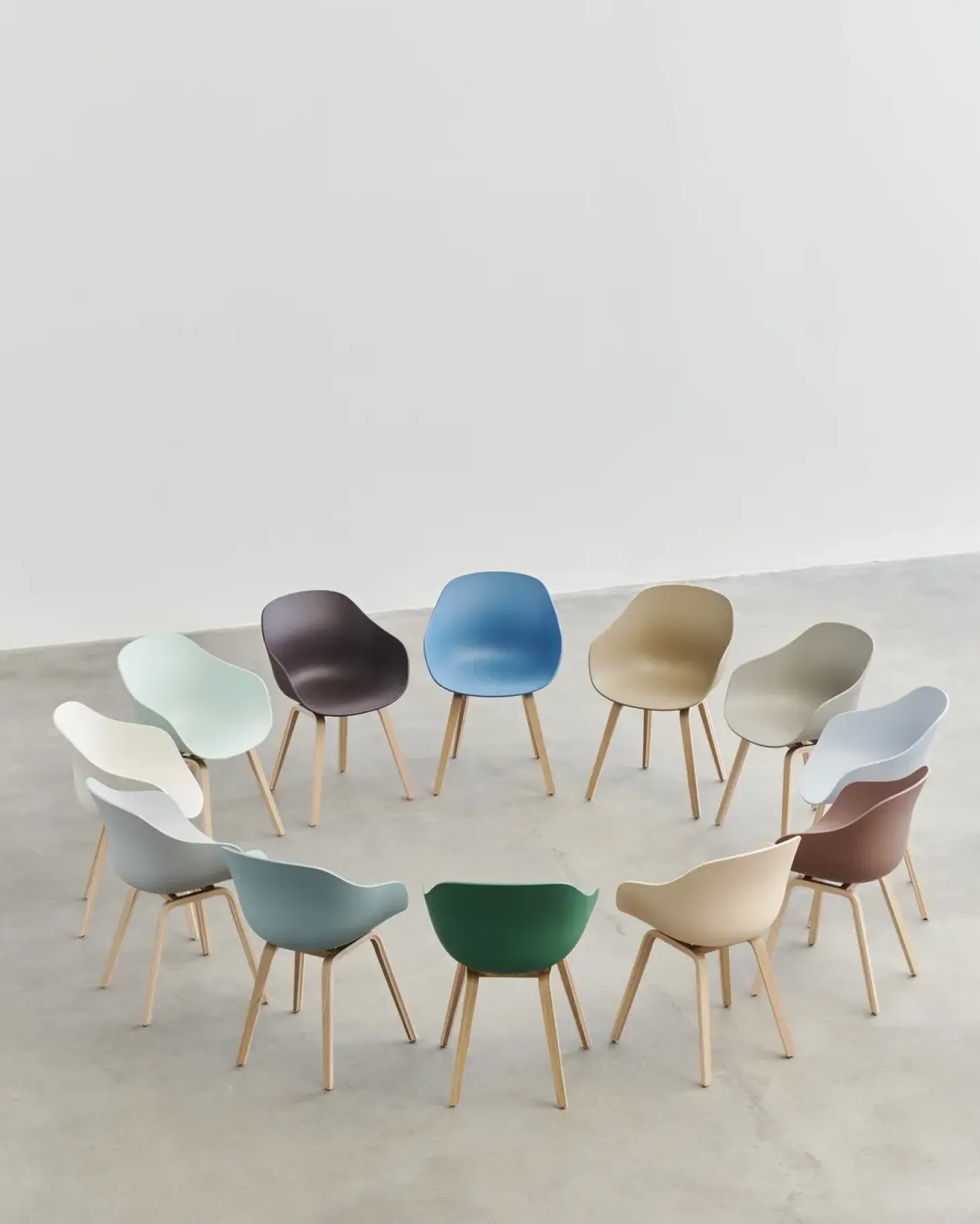 Hay - Spisebordsstol - AAC 222 - About a Chair - Hvid 2.0 - Ben: eg/vandbaseret lak